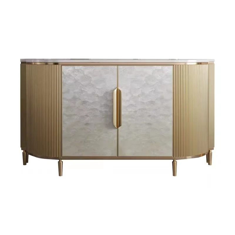

porch cabinet modern simple living room home locker against the wall marble decorative American dining side cabinet