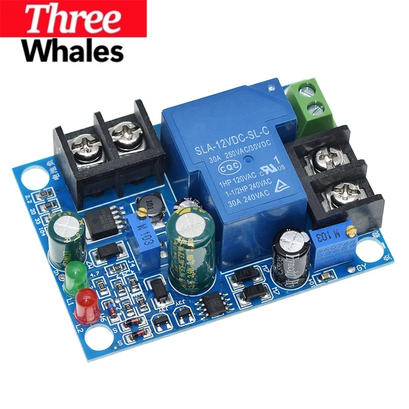 1/2PCS YX1708 Battery undervoltage charging control module THR Battery under-voltage and over-voltage 30A controller board