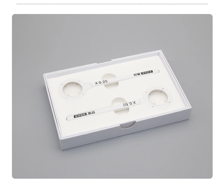 Crossed Cylinders x0.12~x1.00 Vision Test Flipper Handheld  spherical lens and cylindrical lens precision optometry tool