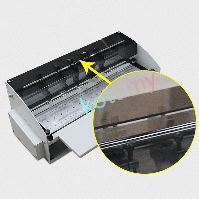 Electric Indentation Machine 460mm Creasing Machine Printing Machine Paper Creaser Scorer Perforator Paper Cutter Paper Folding