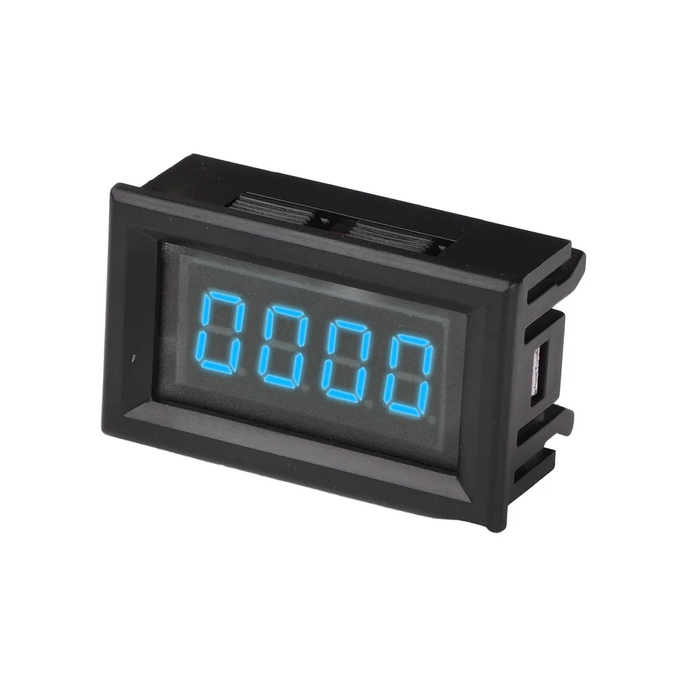 0.56 Inch 4 Digit LED Dual Range DC Voltmeter 0-100V 100-3800V Auto Switching High Voltage Meter For Industrial Testing Equipmen