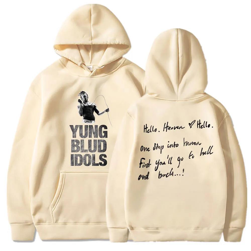 Yungblud IDOLS ألبوم جولة 2025 المرأة جاكت للربيع الهيب هوب زوجين هوديس عادية القطن المتضخم القمم Bodywarmer الشارع الشهير #2