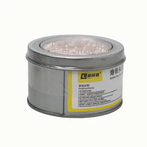 디 솔더링 청소 볼 납땜 인두 메쉬 필터 청소 노즐 팁 구리 와이어 클리너 볼 금속 드로스 박스 클린 볼