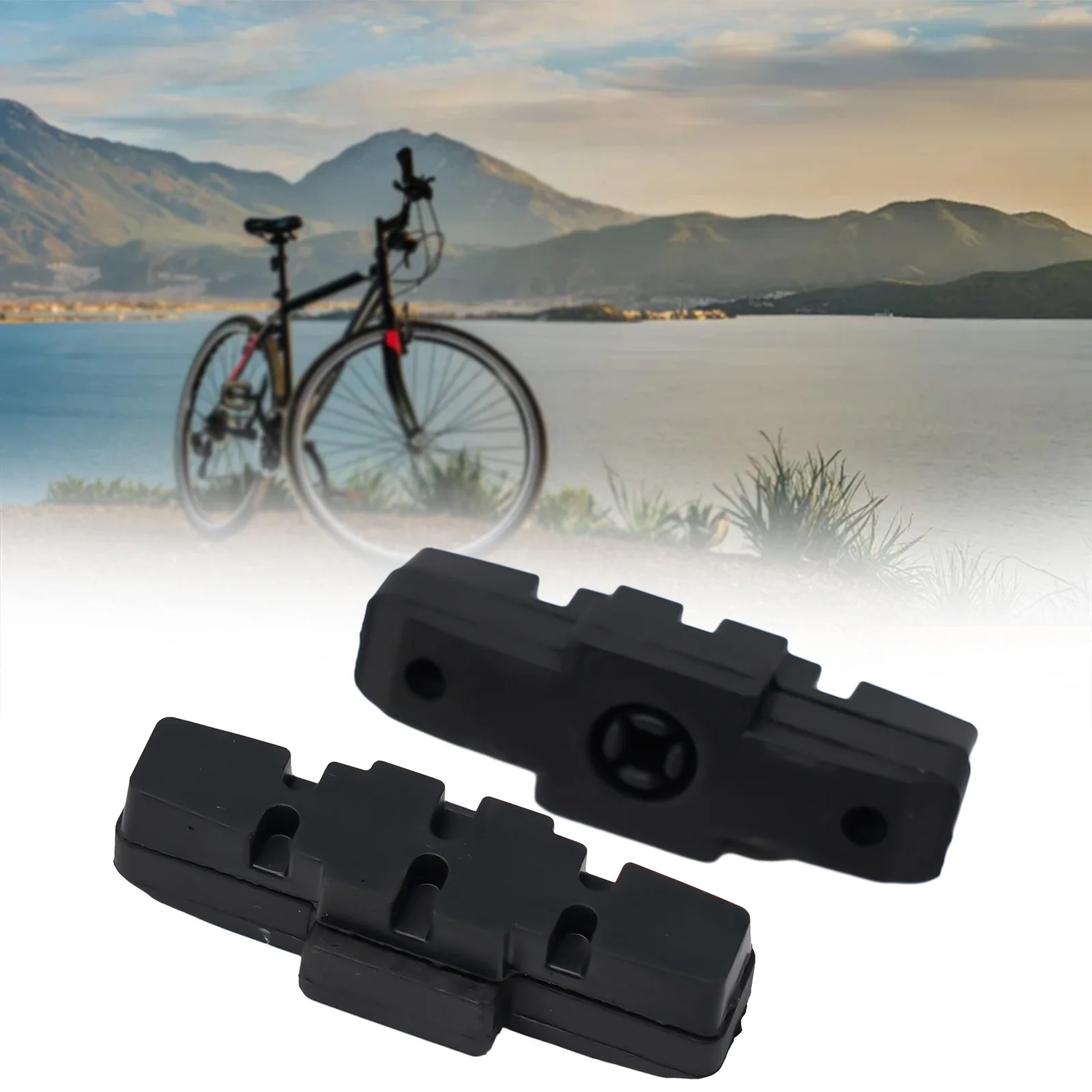 Bicicletas esportivas Pastilhas de freio para bicicletas esportivas CKet, Componentes para HS11, HS22, HS33, 50mm BlaFor CK, 2 pcs