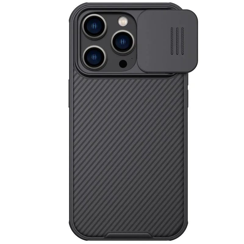 for iPhone 14 Pro Case Camshield Slide Camera Hard PC Soft Edge Heavy Duty Privacy Lens Protection Cover