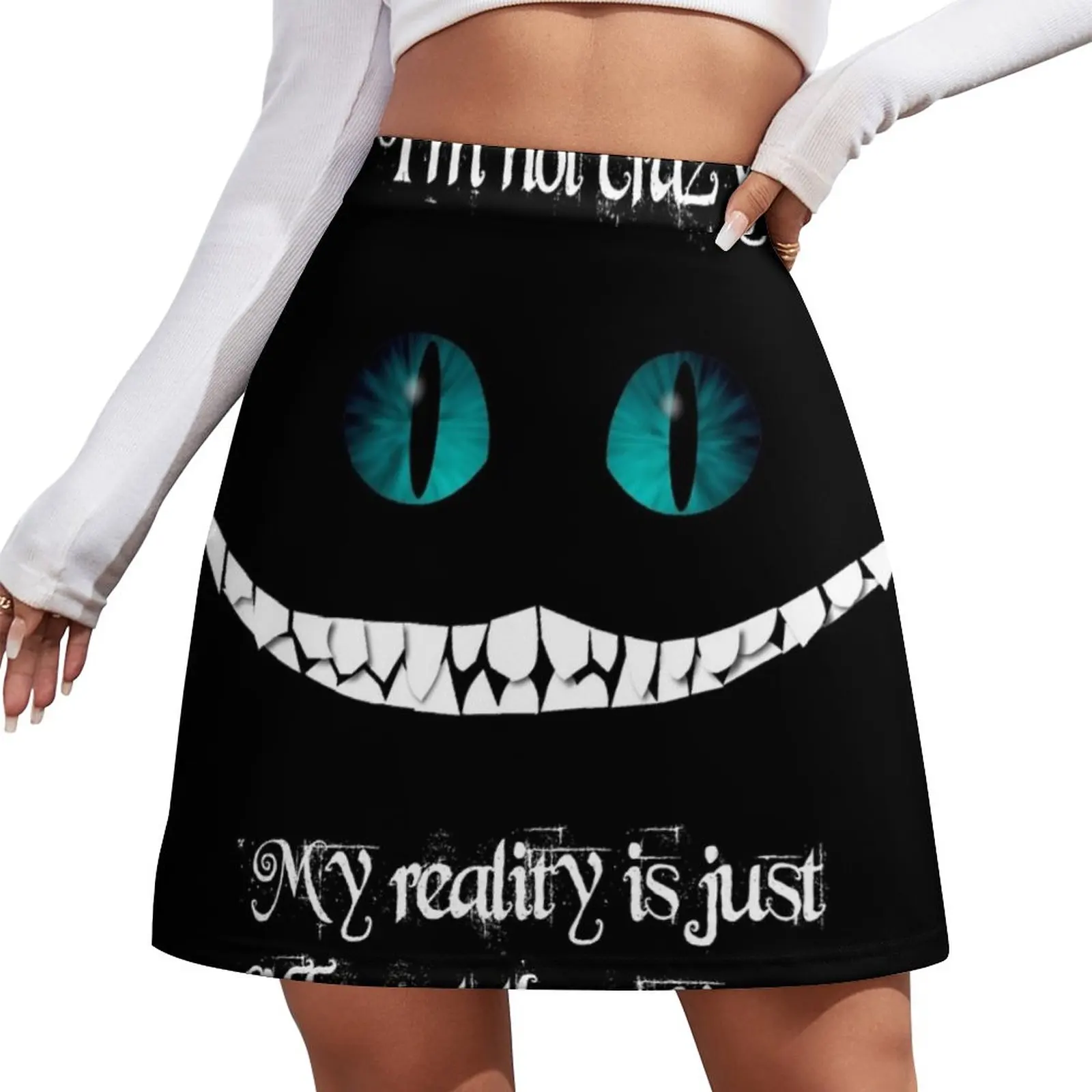 

I'm not crazy. My reality is just different than yours Mini Skirt Sexy mini skirt sexy skirt Women's summer skirt