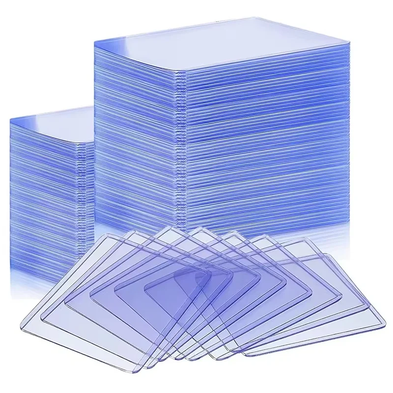 1-10Pcs Sports Card Holder Clear Trading Protectors Hard Plastic Card Sleeves For Baseball Football Cards Sports Card Protector