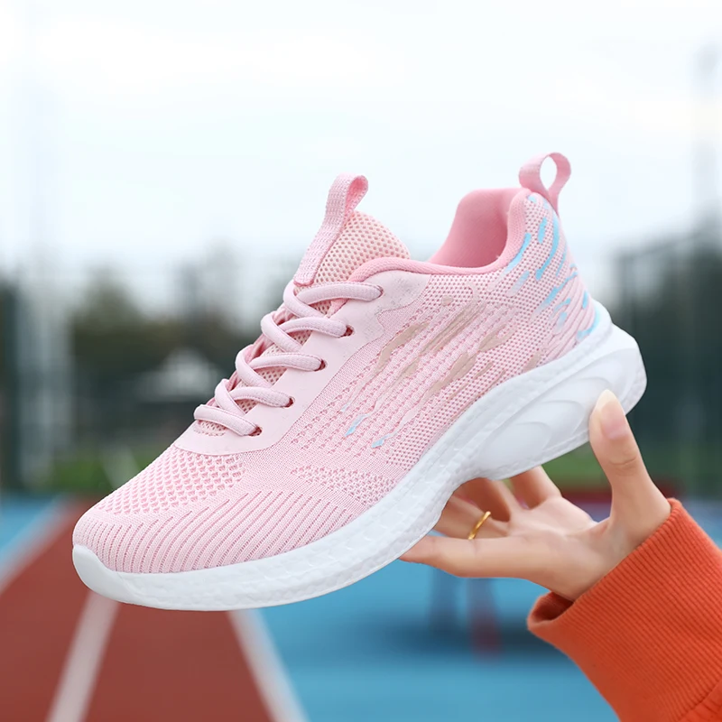 Outdoor Casual Sports Shoes Women MD Sole Breathable Soft Running  Jogging Training Trend Sneakers 35-41