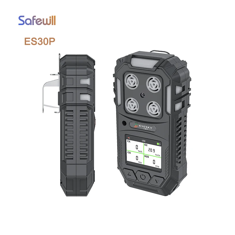 Detector de Gas Multifuncional 4 en 1 Safewill, Precio de Mayoreo, Instrumentos de Medición de Gas, Analizador de Gas Portátil para 4 Gases