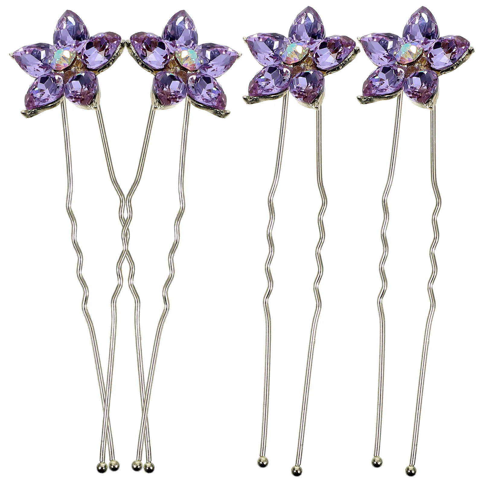 

4 шт., вилка для волос со стразами, элегантная свадебная шпилька, аксессуары для невесты, зажим из цинкового сплава для женщин, прическа, прически для особых случаев