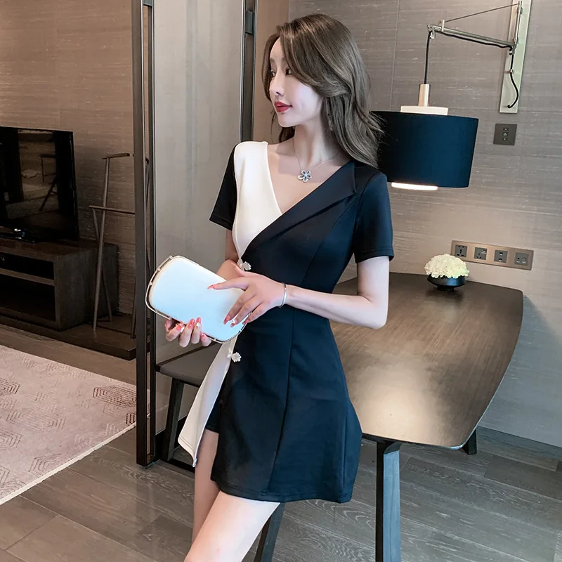 Woman Work Clothes Shirt Short Skirt Suit Hotel Waiter Beauty Salon Spa Massage Nail Cafe Foot Bath Technician Overalls Uniform