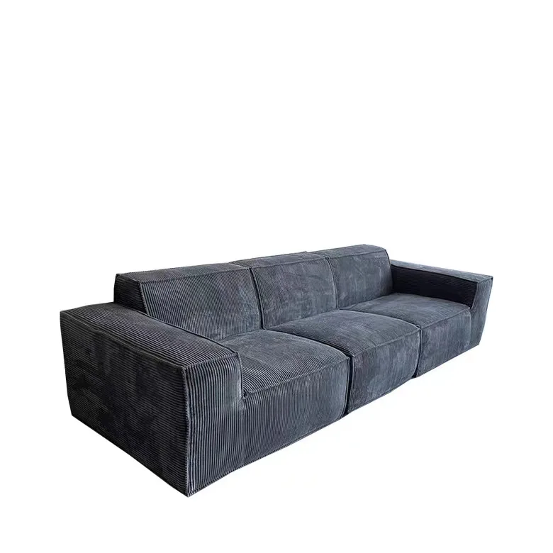 

df-Modern Vacuum Compressed Sofa Tofu Height Density Sponge Modular Sofa for Living Room Cord Sofa%