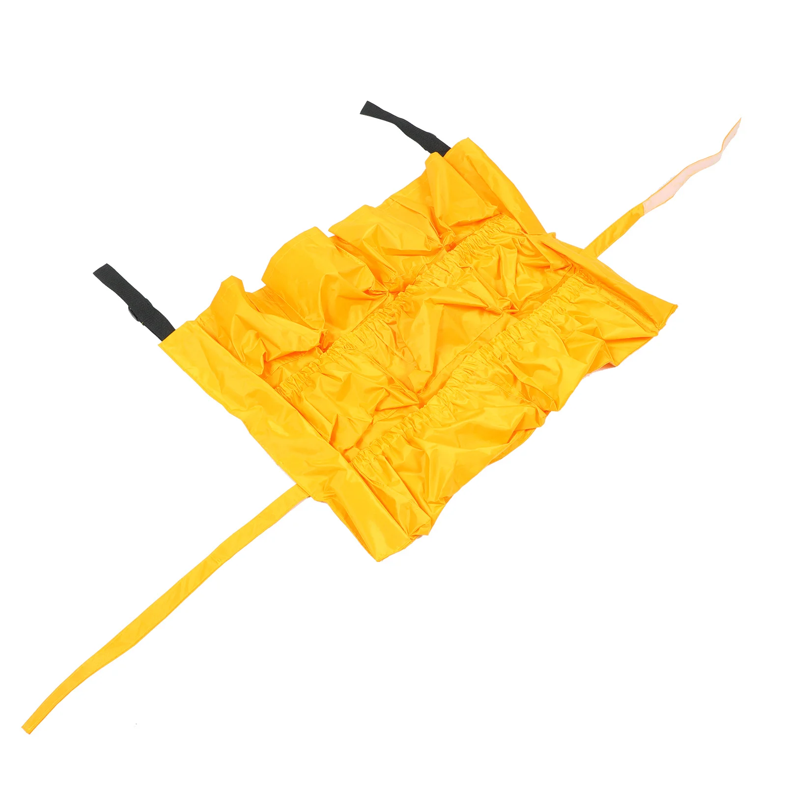 

Trash Can Organizer Bag Heavy Duty Vinyl Pouch For 120L Bins Multiple Pockets Storage Solution Cleaning Tool Bag