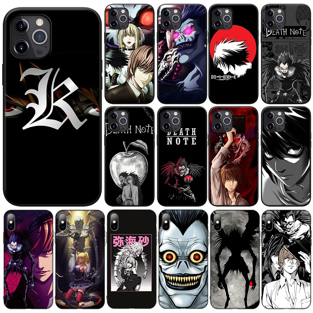 Funda de teléfono F-42 Death Note, carcasa de Anime para Realme, C3, C2, 3i, 5i, 5, 6s, 6, 7, 8, 8i, 9i Pro