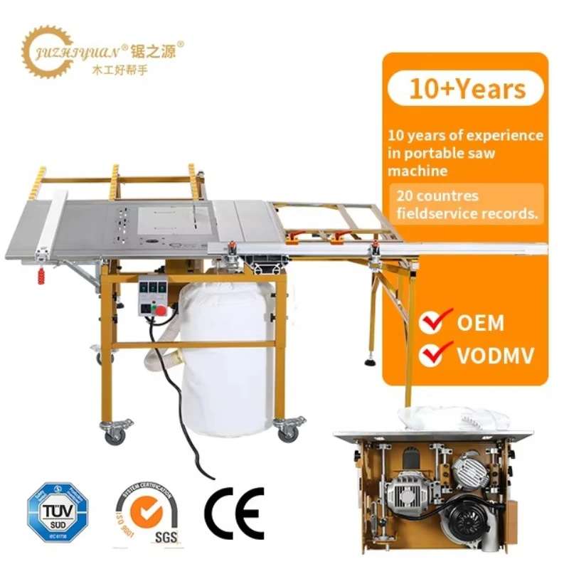 

High Quality Panel Saw Woodworking Machinery Table Sliding Portable Saw
