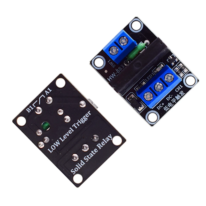 HW-883 1 Channel 5V Low Level Solid State Relay Module With Fuses Solid State Relay 250V2A