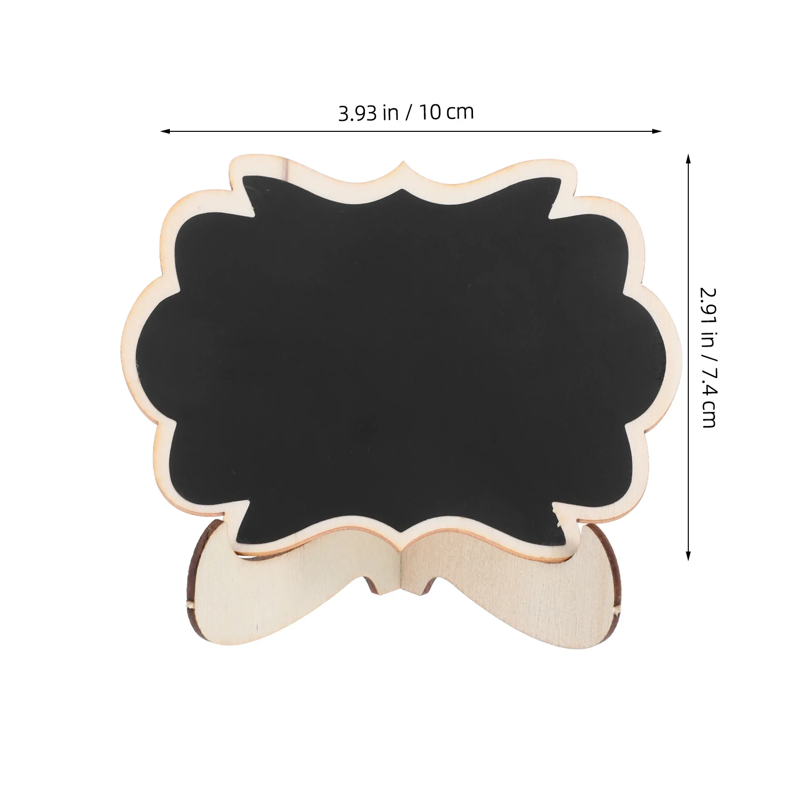 10 قطعة علامات السبورة الصغيرة السبورات الخشبية الصغيرة القابلة للمسح لبوفيه تسميات الطعام حفل زفاف مطعم الاستخدام المنزلي