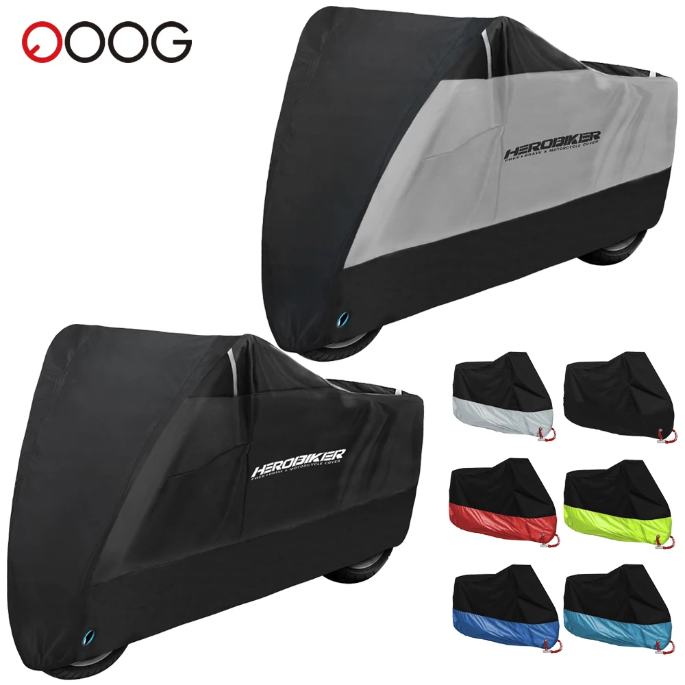 

Motorcycle Cover UV Protector Dustproof All Season Outdoor Camping Moto Scooter Rain Cover Motorbike Raincoat Waterproof M-4XL