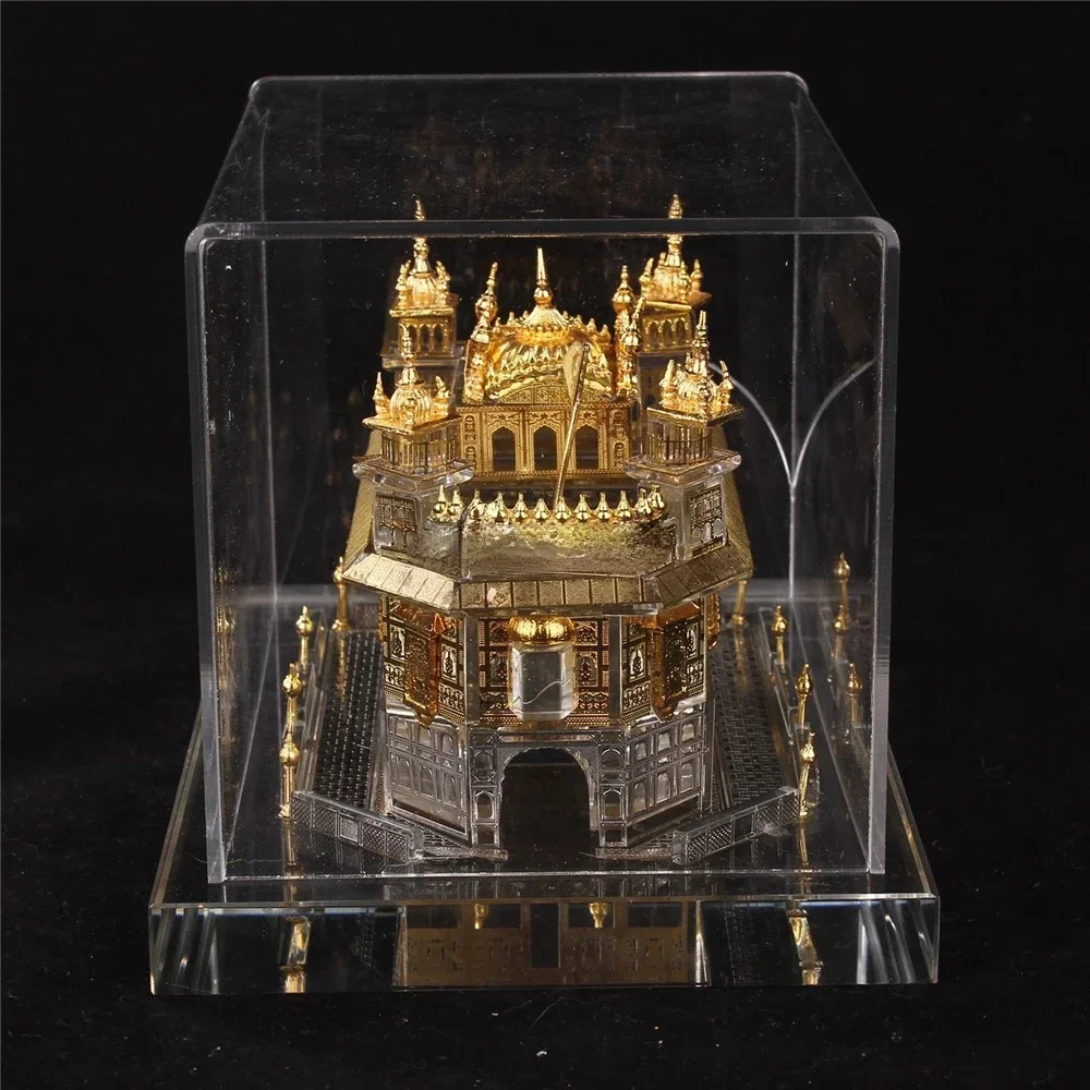 India Golden Temple sikh sikhism model temple Religious gifts Crystal decoration Crystal Model for Business