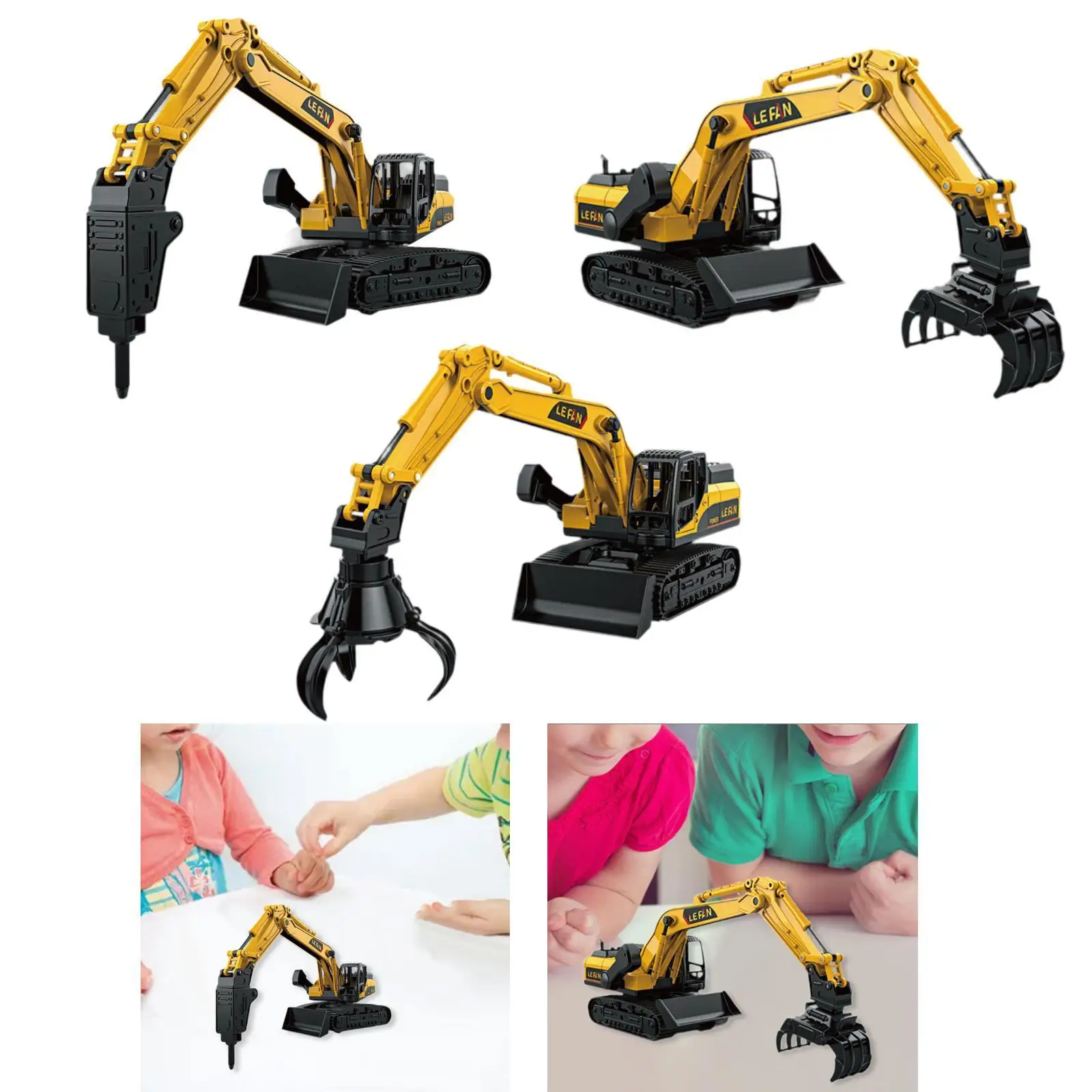 

Engineering Vehicle Toy Educational Toy Portable Simulation Kids Engineering Truck for Children Kids Ages 3 and up Birthday Gift