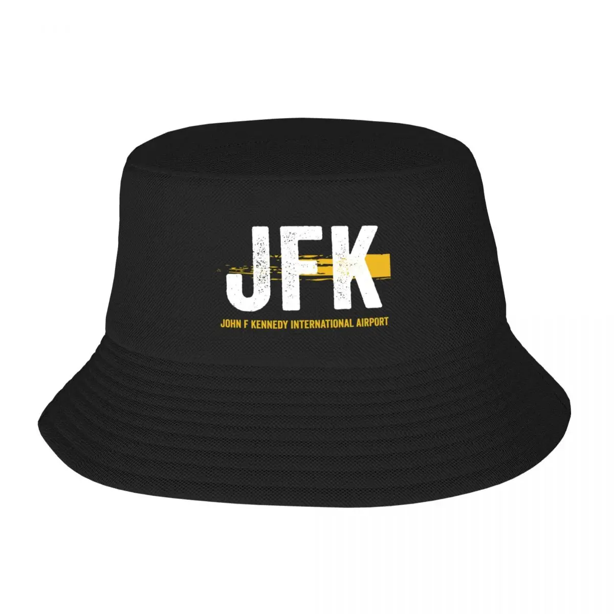 

JFK, John F Kennedy International Airport, US Airport Code. Flying, travel and pilot souvenir Bucket Hat