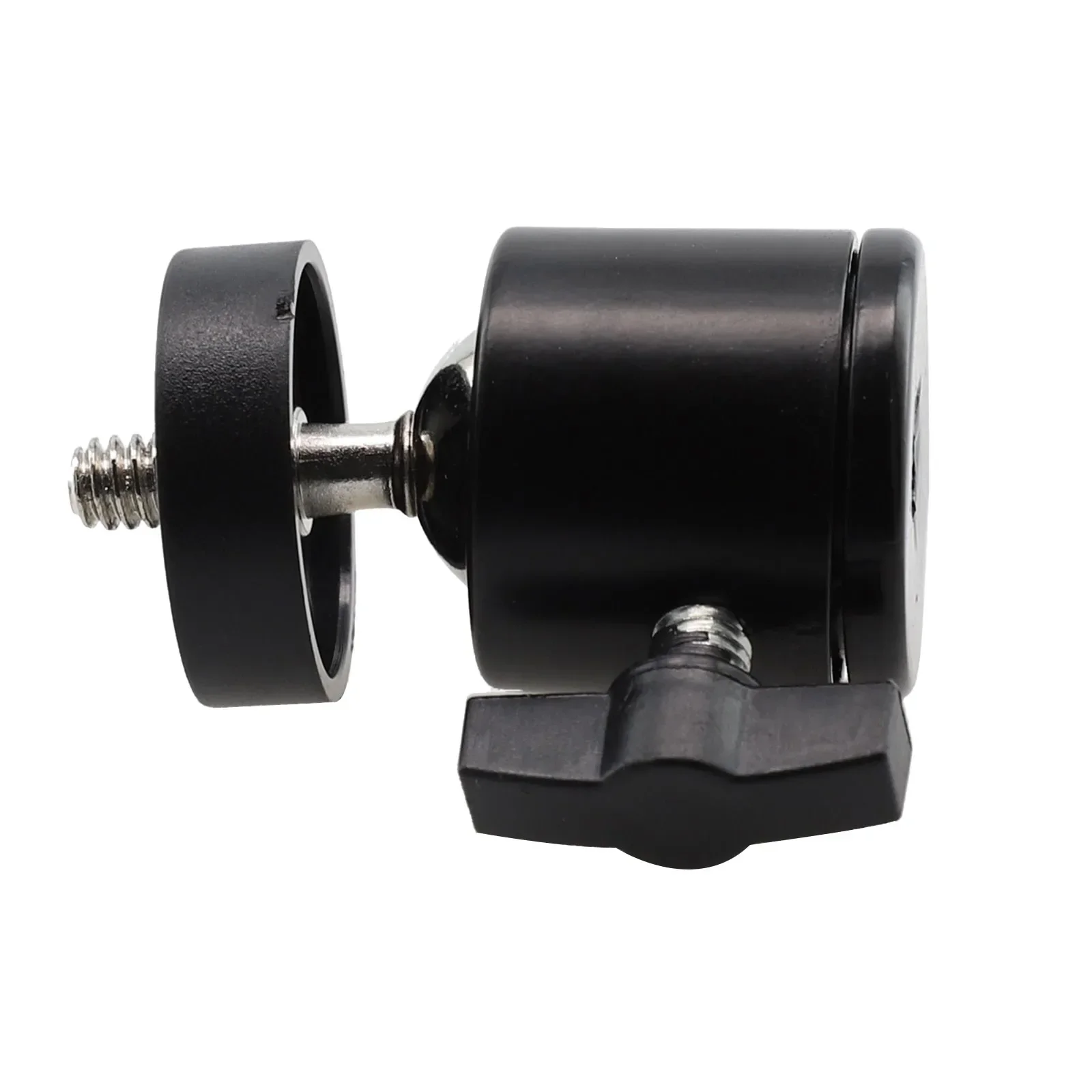 1 Pcs High Quality Ball Head Adapter Angle Adjustment 360 Swivel 1/4 3/8 Screw For DSLR Camera Mic Stand Photo Accessories