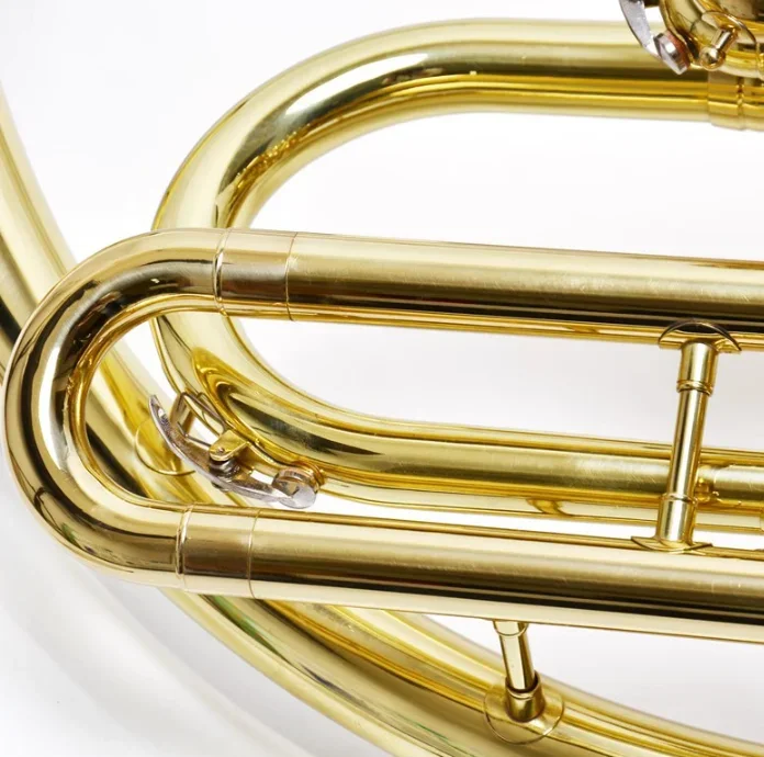 Factory Direct Sales Sousaphone B-flat Brass Band Bass Tuba Professional Playing Sousaphone Instruments.