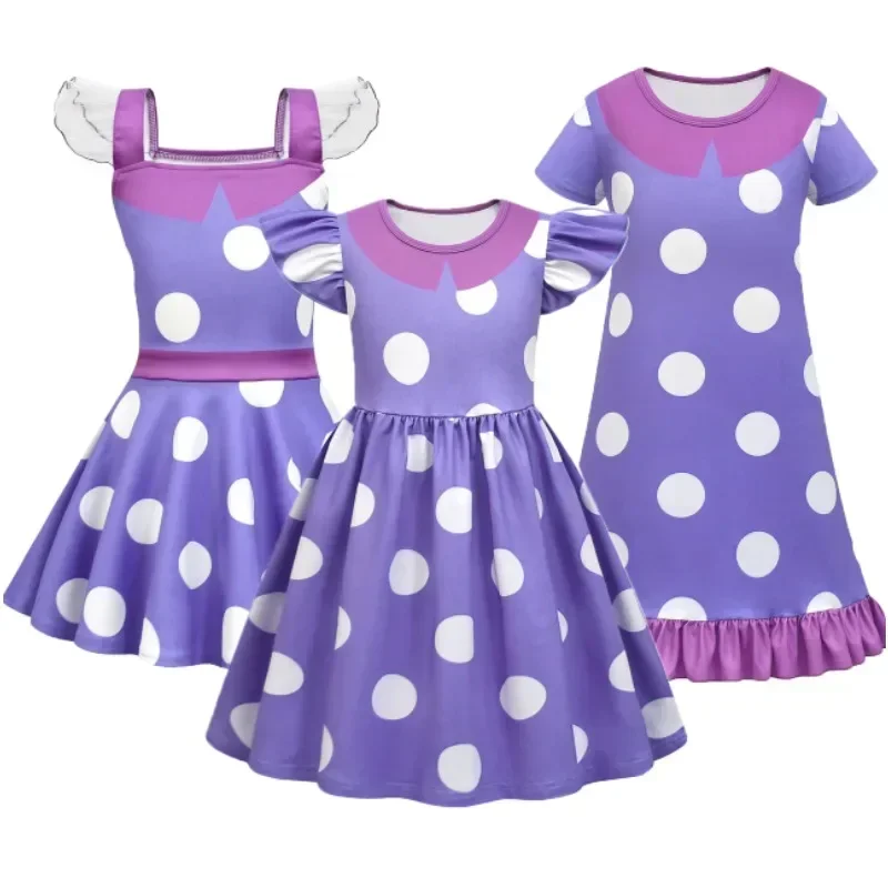 

Envy Costumes Kids Dress Costume Cartoon TV Inside Cosplay Out 2 Child Girls Halloween Party Dress Kids Summer Streetwear