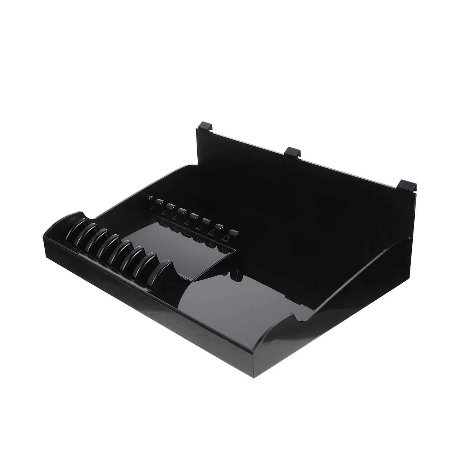 

Multi Function Hairdressing Tool Rack for Scissors Combs Clippers Professional Salon Shear Organizer ABS Storage Box Barber