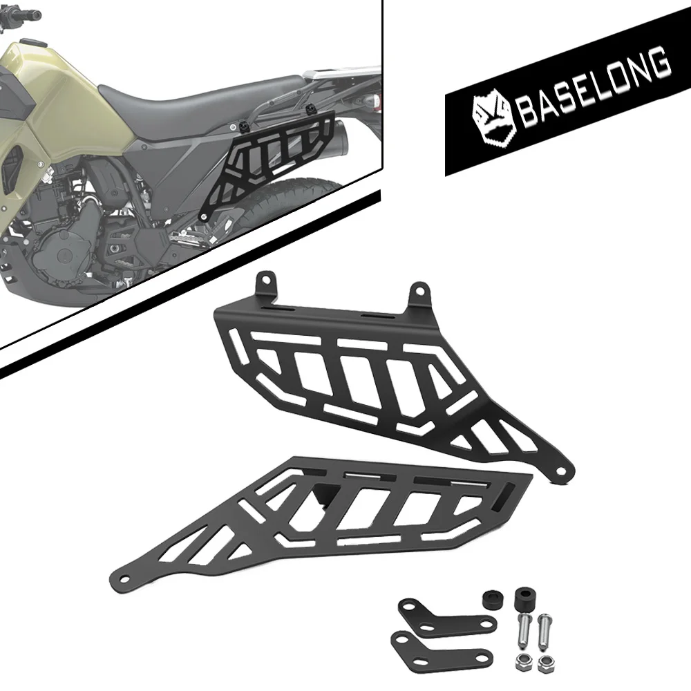 

Motorcycle CNC FOR KAWASAKI KLR650S ABS KLR 650S KLR650 Traveler ABS KLR-650 2023 2024 2025 Side Luggage Rack Luggage Side Rails