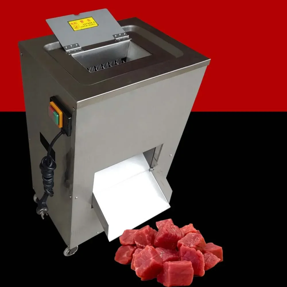 Hachoir à viande commercial, coupe-viande automatique, modules d'agneau, découpeuse électrique