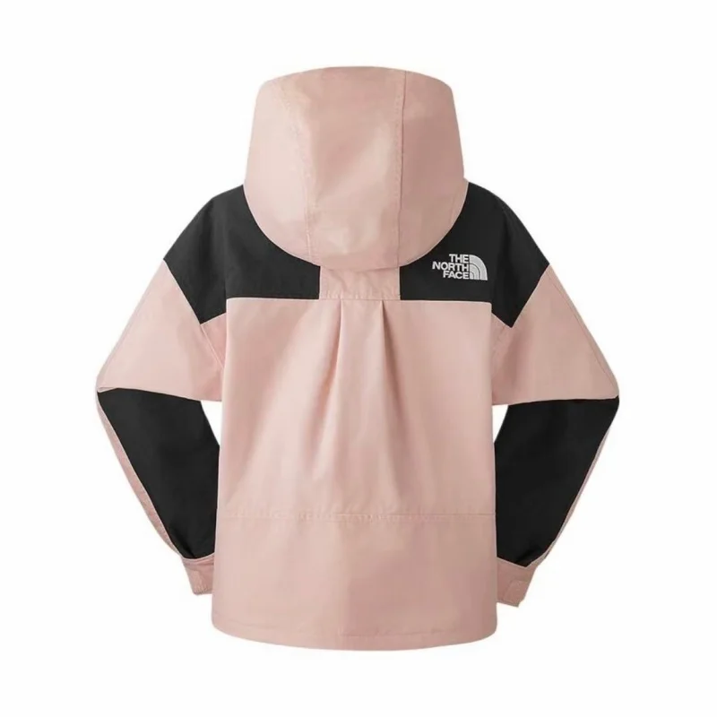 The North Face Hardshell Hooded Jacket Low-Altitude Windproof Jackets Waterproof Breathable Short Detachable NF0A8DGK-HZI