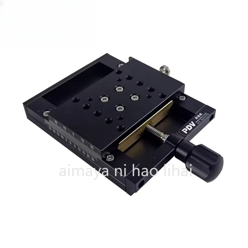 PT-SD102P Manual translation table X-axis sliding table Mobile  Precision displacement  Linear platform