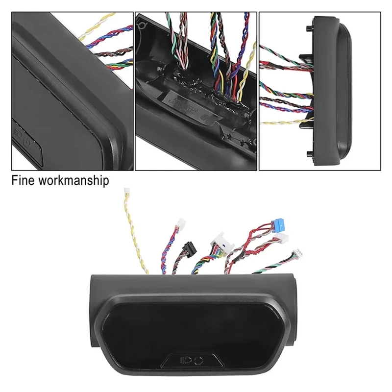 For E2 Pro Electric Scooter Dashboard LED Display Board Switch Shell Assembly Kickscooter Accessories Parts [EN&RS]