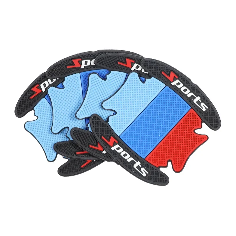 1Set Thickened PVC Car Door Handle Bowl Stickers Impact Scratch Resistant Anti-collision Auto Exterior Protective Decor Decals
