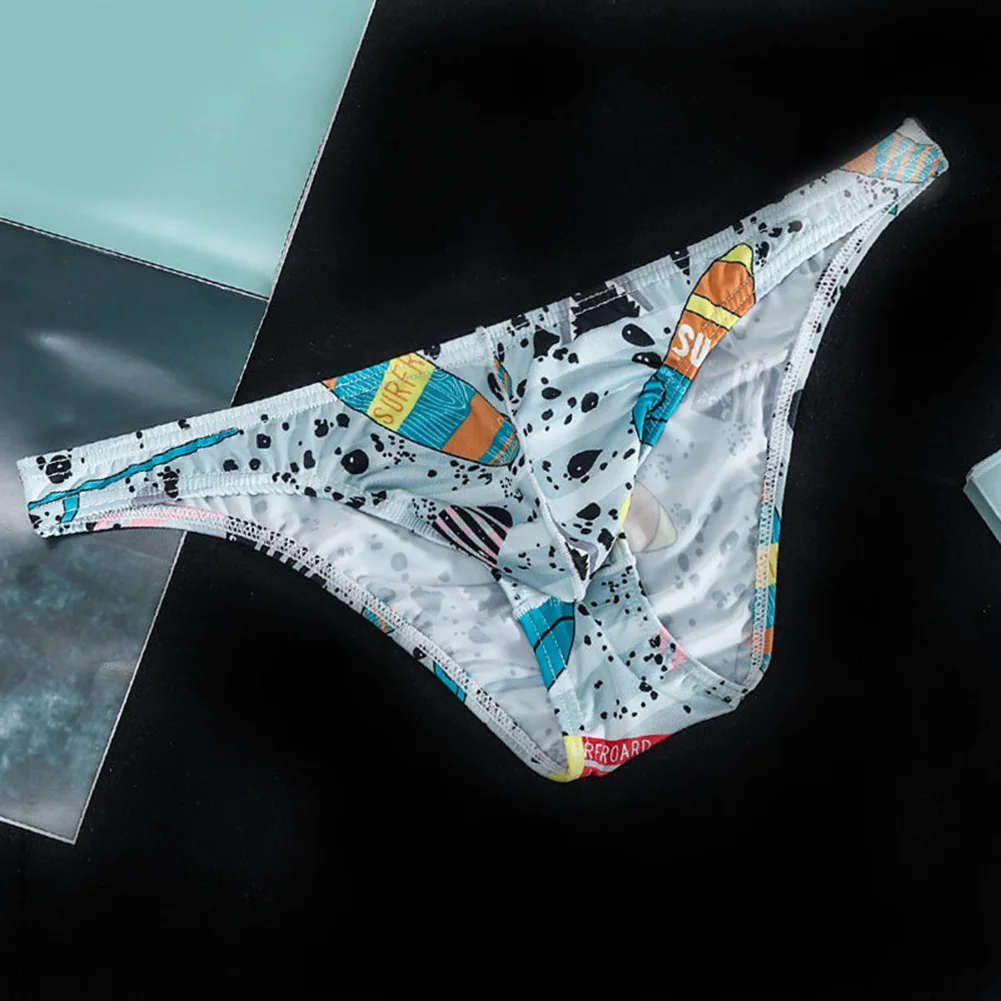 

Classic Print Pouch Underpants For Men Breathable Briefs Breathable Composition Classic Style Briefs Flexible Spandex