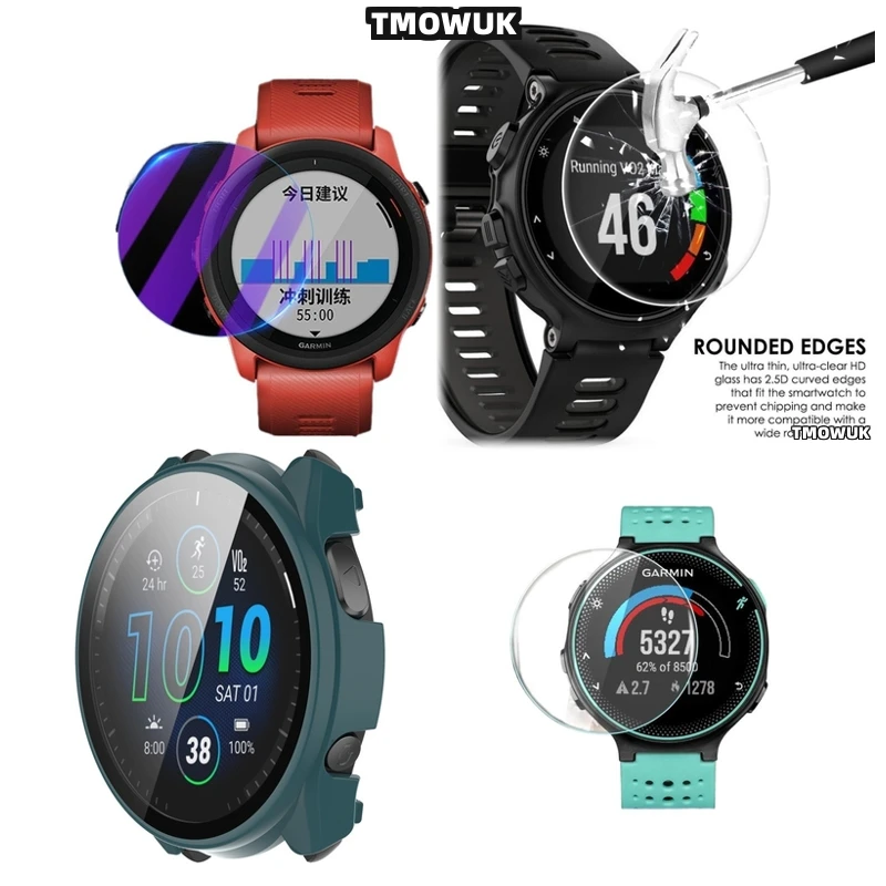 

For Garmin Forerunner 645 735 745 935 945 955 965 970 Fenix 7 7S 7X Pro HD Anti - Scratch Ultra - Thin Tempered Glass Screen Pro