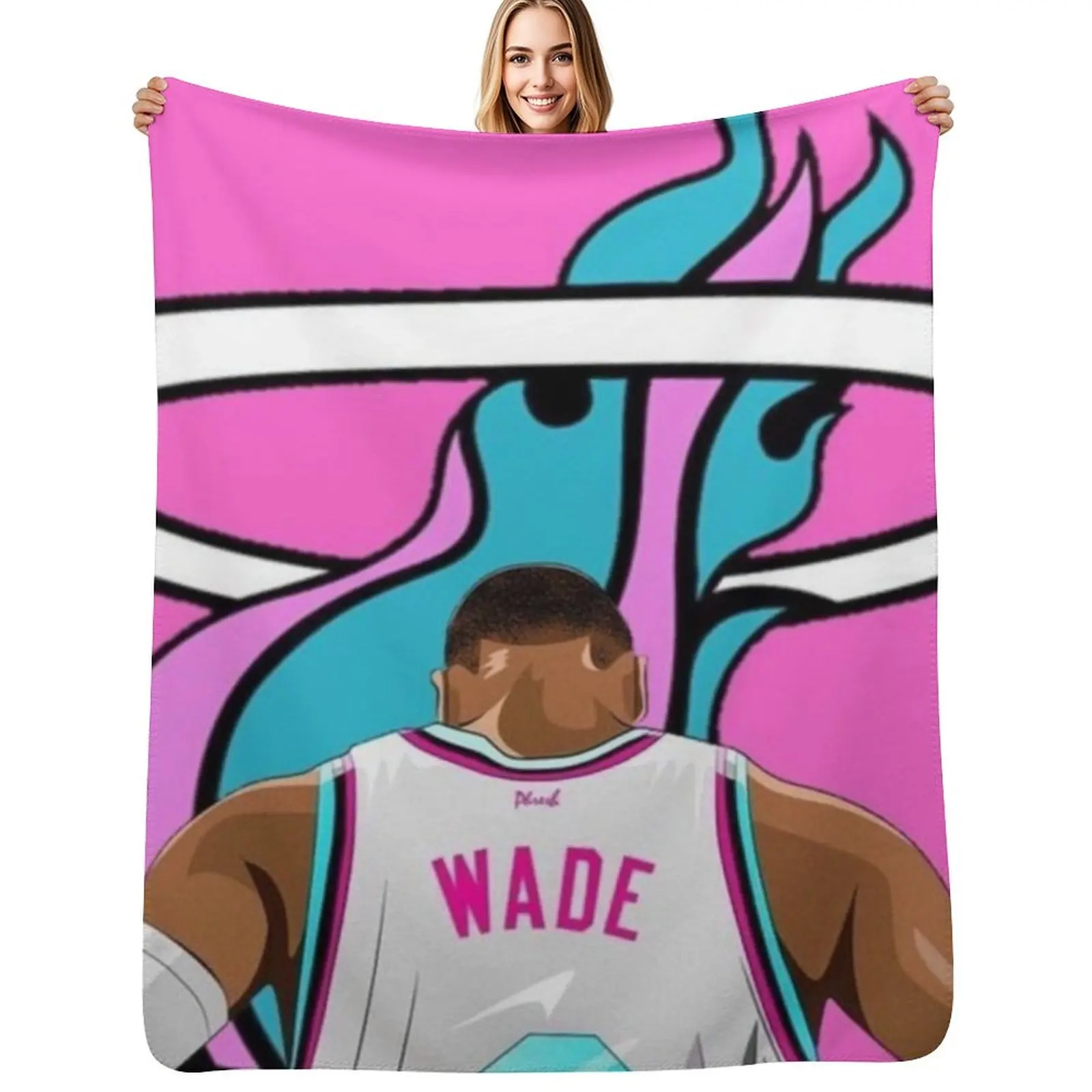 Одеяло Dwyane Wade для дивана, тонкие покрывала, детские одеяла для сна