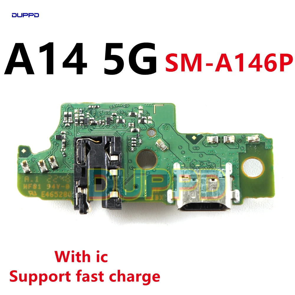 

Для Samsung Galaxy A14 5G SM-A146P A146P USB-порт для зарядного устройства, разъем для док-станции, зарядная плата, гибкий кабель