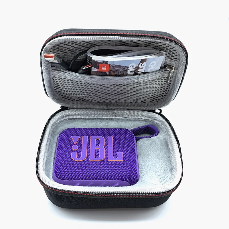 for JBL Go4 Speaker Bag Shockproof Anti-scratch Travel Protective Bag Hard Carry Case