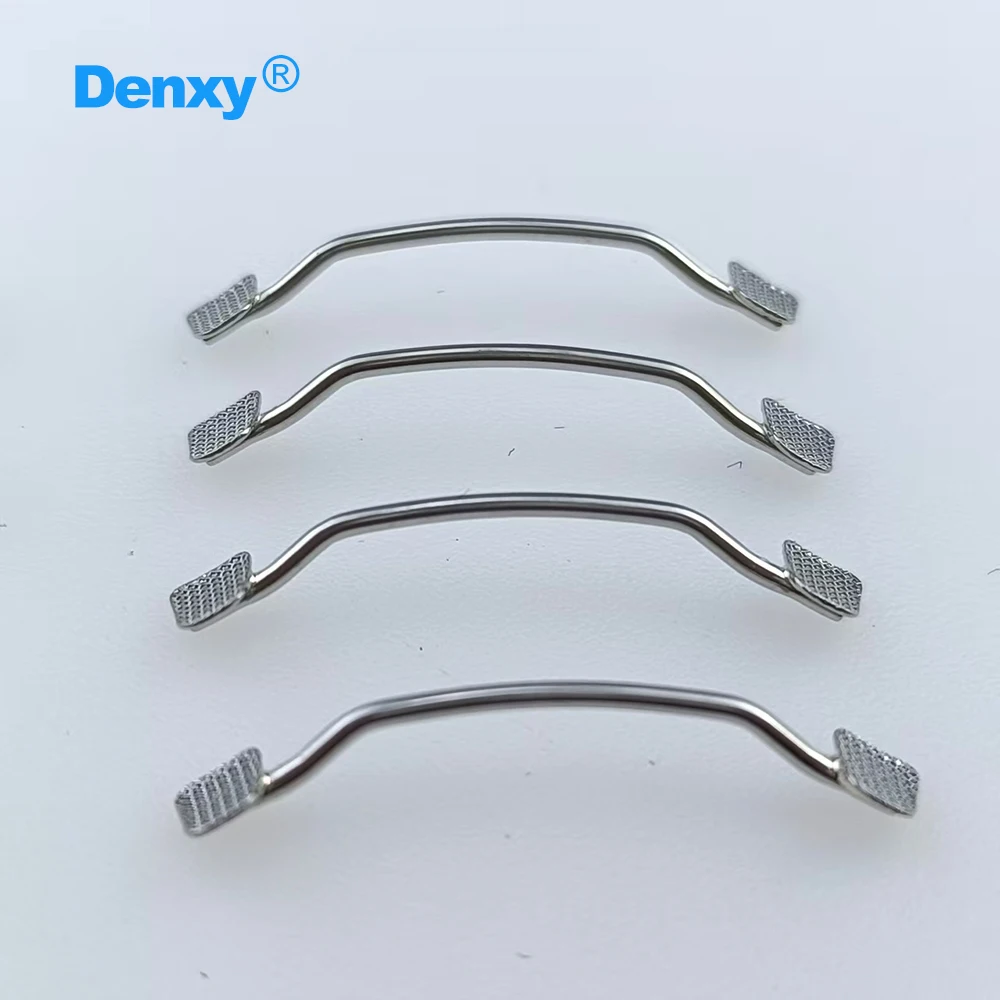 DENXY 30 Stück orthodontische Lingual-Aligner, klebbare Retainerdrähte mit Netzbasis, hochwertige Dentalmaterialien – Detail 2