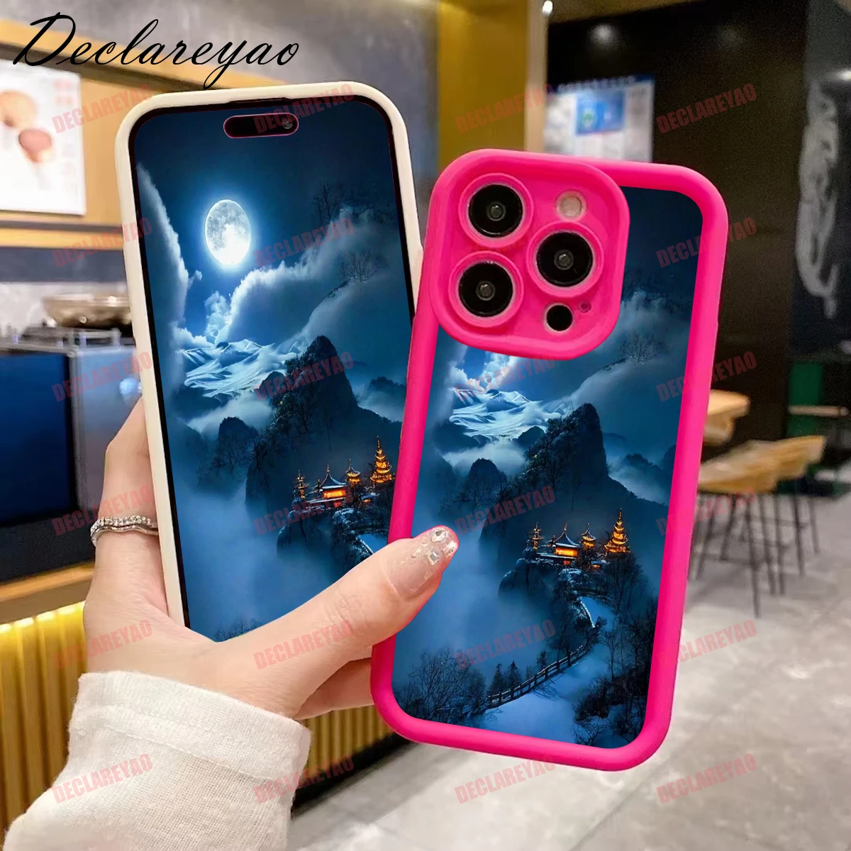 DECLAREYAO ماتي بولي يوريثان لينة خفيفة سليم حالات ل Xiaomi Mi 2 12T 12 Lite 13 9T Pro 11 13T 10T NE 14T 5G يغطي حالة للصدمات #4