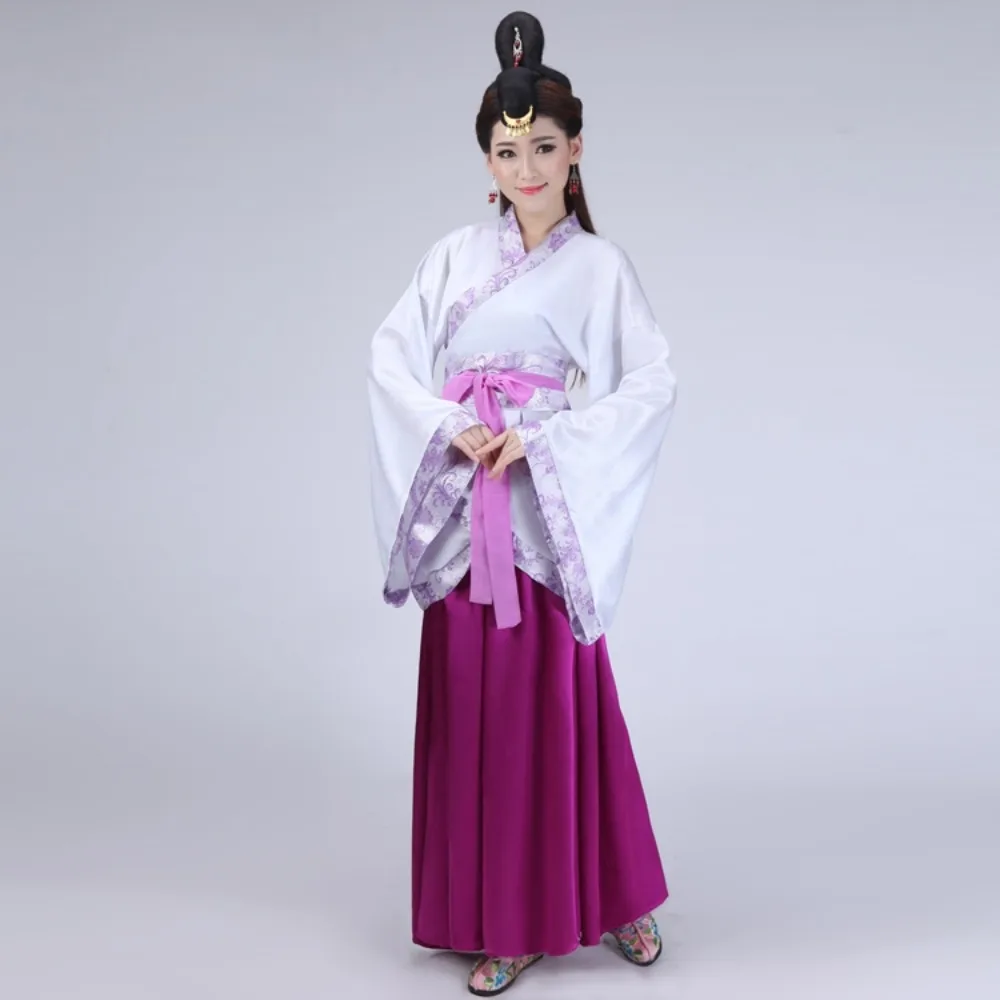 Party Stage Girl Clothes Ethnic Style Vintage Hanfu Women Clothing Chinese Dress Cosplay Performance Costumes Dance Wear