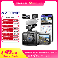 AZDOME 4K ADAS Dash Cam GS63H Pro Car DVR Built-in GPS WiFi Video Recorder Car Camera WDR Night Vision 24H Parking Monitor 1080P