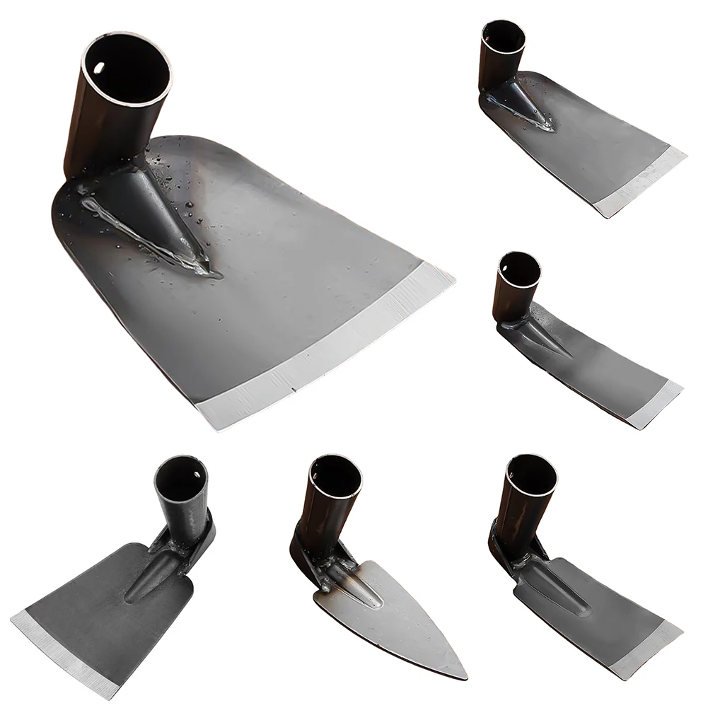 Hoe for Digging Soil Forging Weeding Hoe Household Outdoor Farming Tools for Planting Vegetables and Flowers