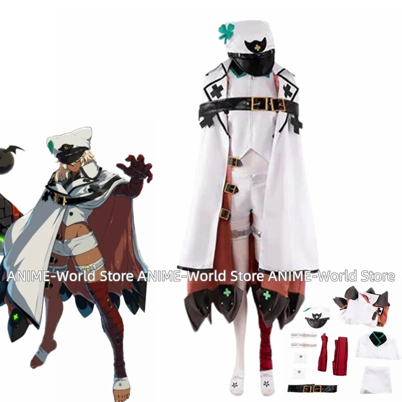 

《Custom size》Game Guilty Gear Strive Ramlethal Valentine Cosplay Costume Uniform Christmas Halloween Custom Made Any Size