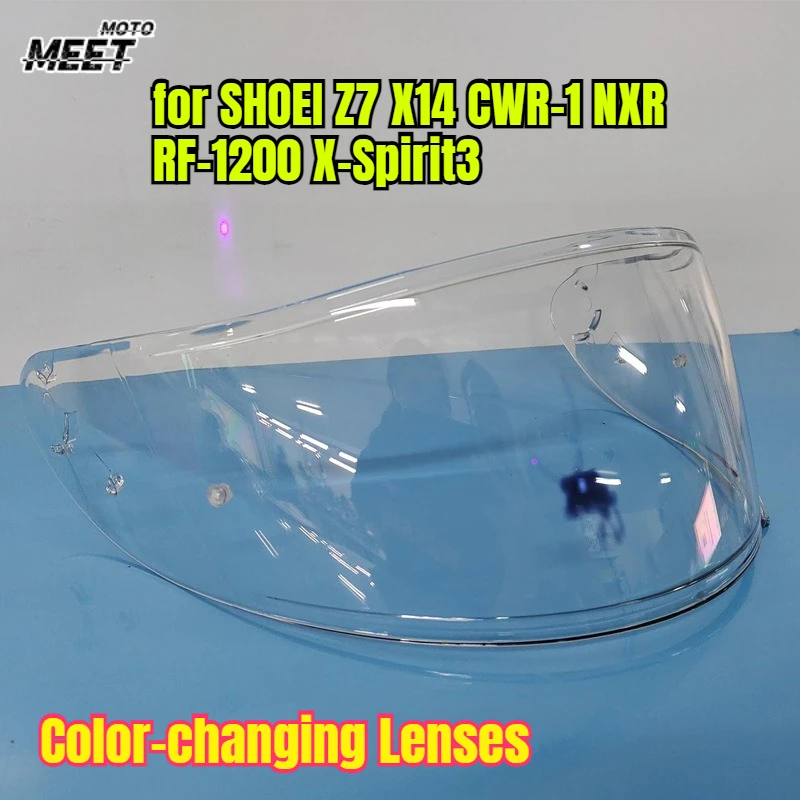

Color-changing Lenses for SHOEI Z7 X14 CWR-1 NXR RF-1200 X-Spirit3 Helmet Lenses Kaciga Casco Moto Tapecete