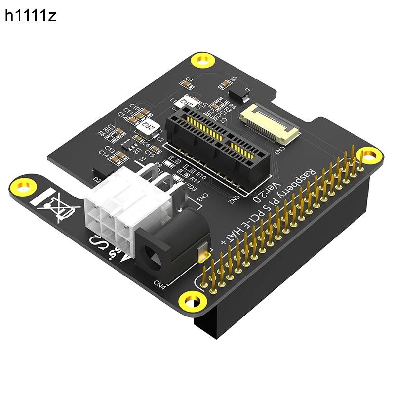 

Новый адаптер PCI Express PCI-E PCIE X1 с FFC-кабелем, ATX 6-контактный разъем, внешний источник питания постоянного тока 12 В, 40-контактный разъем GPIO для Raspberry Pi