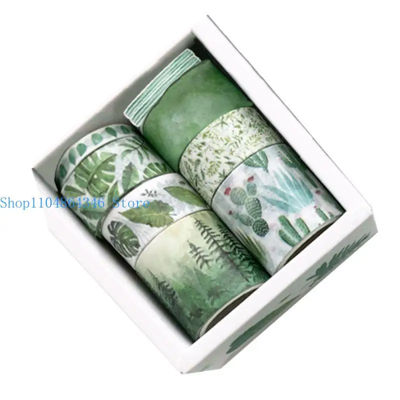 5asd Sweet Adhesive Tape Set for DIY Decorative Journal Diary Scrapbooking 8pcs