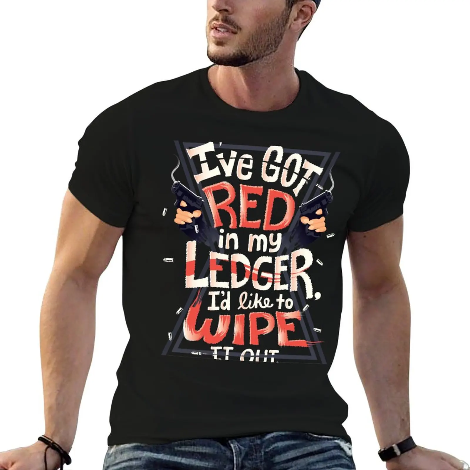 Wipe out the red T-Shirt Halloween Casual T-Shirt